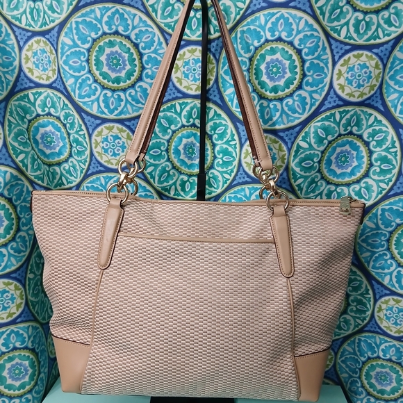 Coach Ava Tote Bag - Tan - Picture 2 of 16
